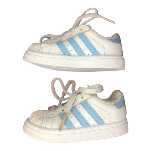 TODDLER ADIDAS SUPERSTAR SHELL Size 4K - Picture 2 of 8